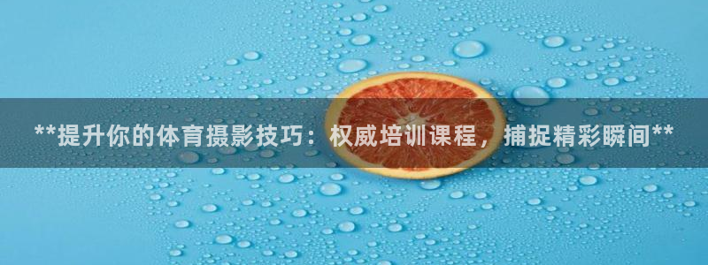欧陆娱乐有限公司：**提升你的体育摄影技巧：权威培训