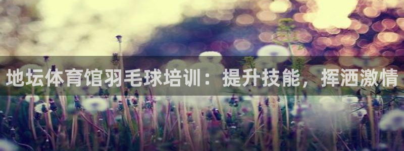 欧陆娱乐信誉如何：地坛体育馆羽毛球培训：提升技能，挥