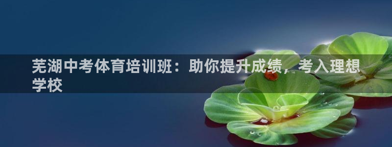 欧陆娱乐登录官网网址：芜湖中考体育培训班：助你提升成