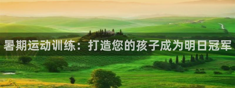 欧陆娱乐游戏特色：暑期运动训练：打造您的孩子成为明日